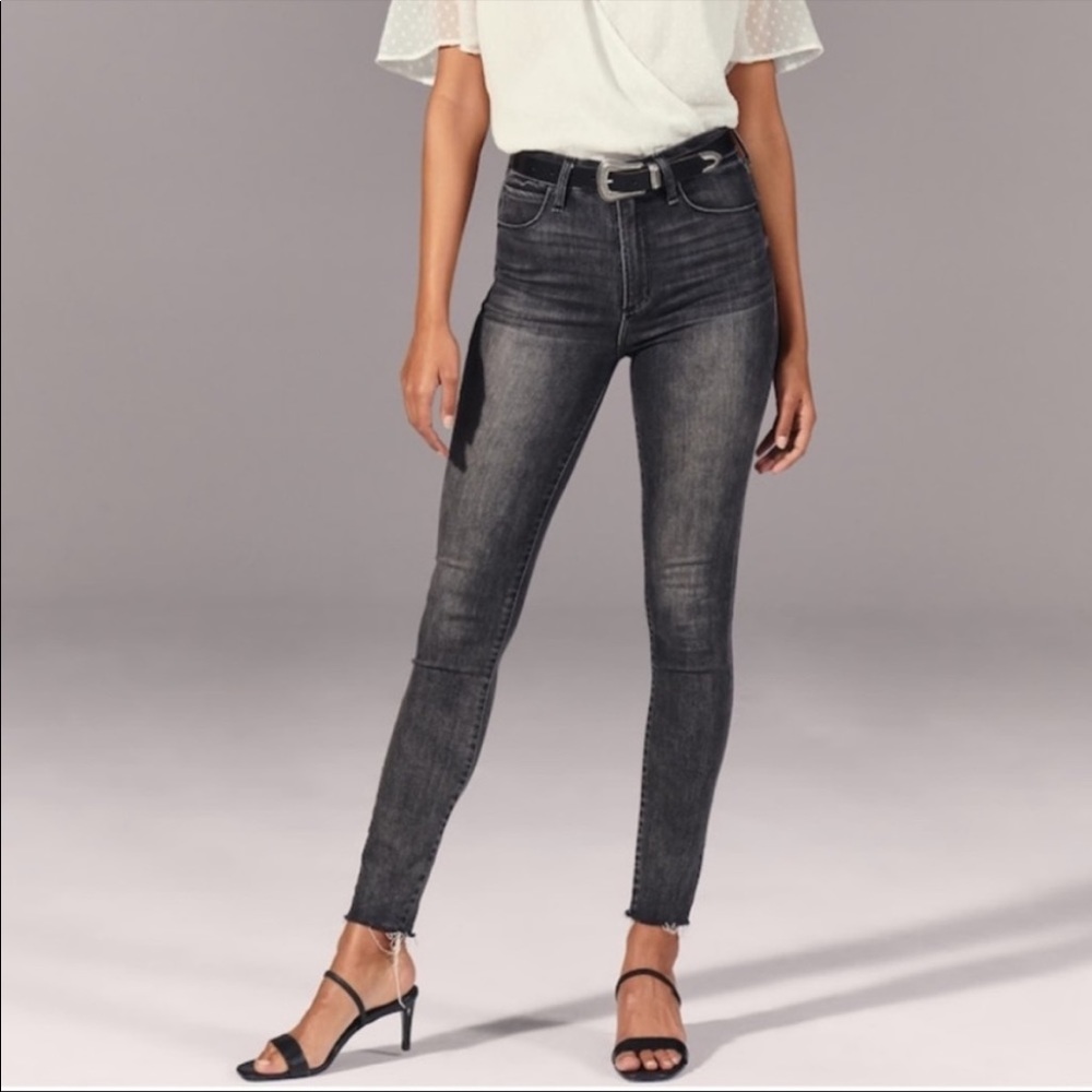 Abercrombie & Fitch High Rise Skinny Jeans